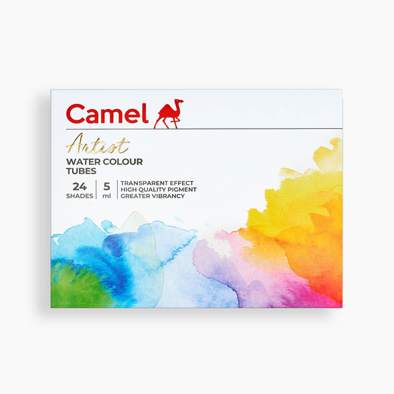 Camel Artist Watercolour Tubes Set of 24x5ml