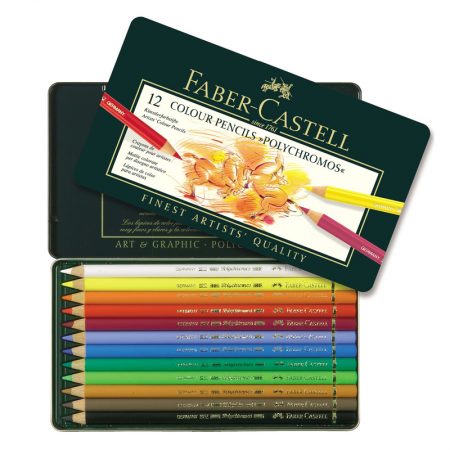 Faber Castell Pitt Pastel Pencils Set of 12 Tin – Anandha Stationery Stores