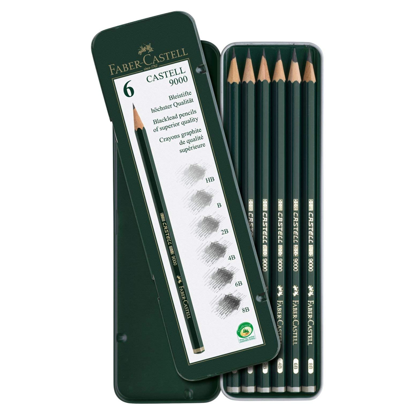 Faber-Castell 6 Pcs Drawing Pencil Set, Packaging Size: 4 Pcs at Rs  235/packet in Ghaziabad