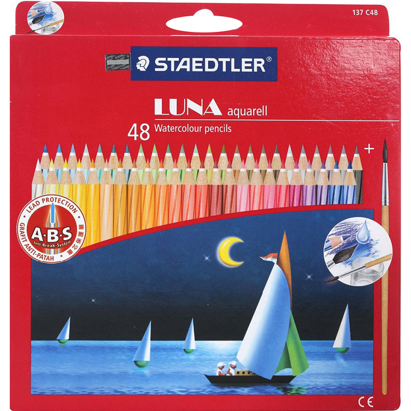 Staedtler Luna Watercolour Pencils Set of 48 Anandha Stationery Stores