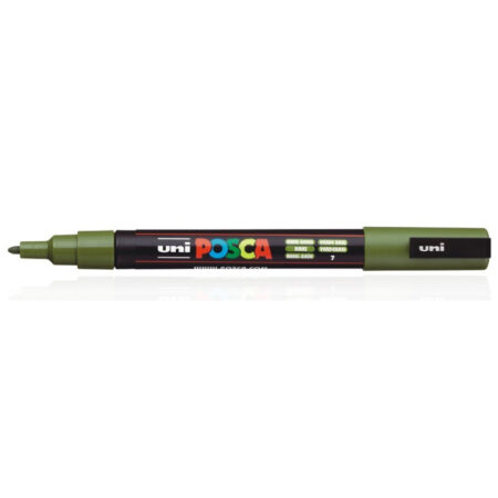 Uni Posca Marker Khaki Green PC-3M