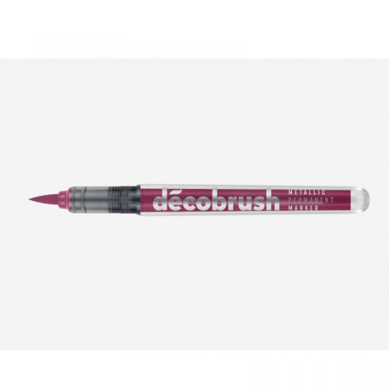 Karin deco Brush Marker Metallic Pink Anandha Stationery Stores