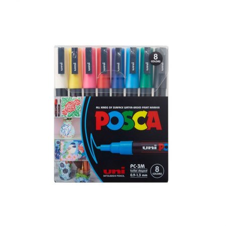 PoscART POSCA PC-3M Kit (PC-3M) - 45 Colour Bundle