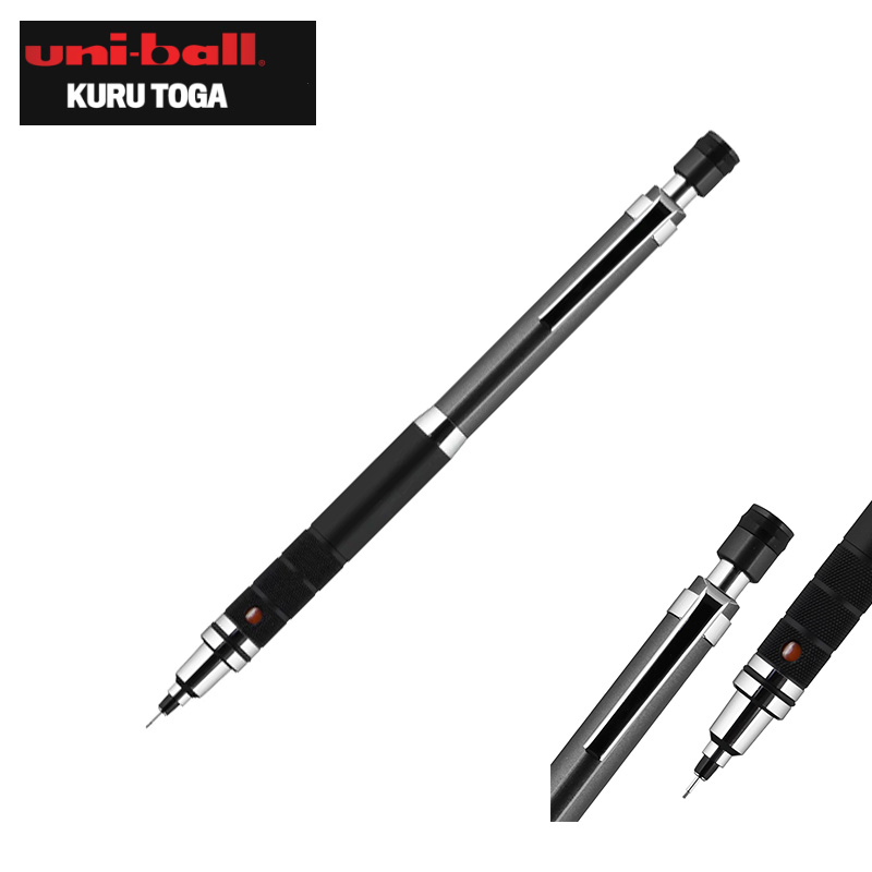 Uni Kuru Toga Mechanical Pencil Gunmetal Black 0.5mm