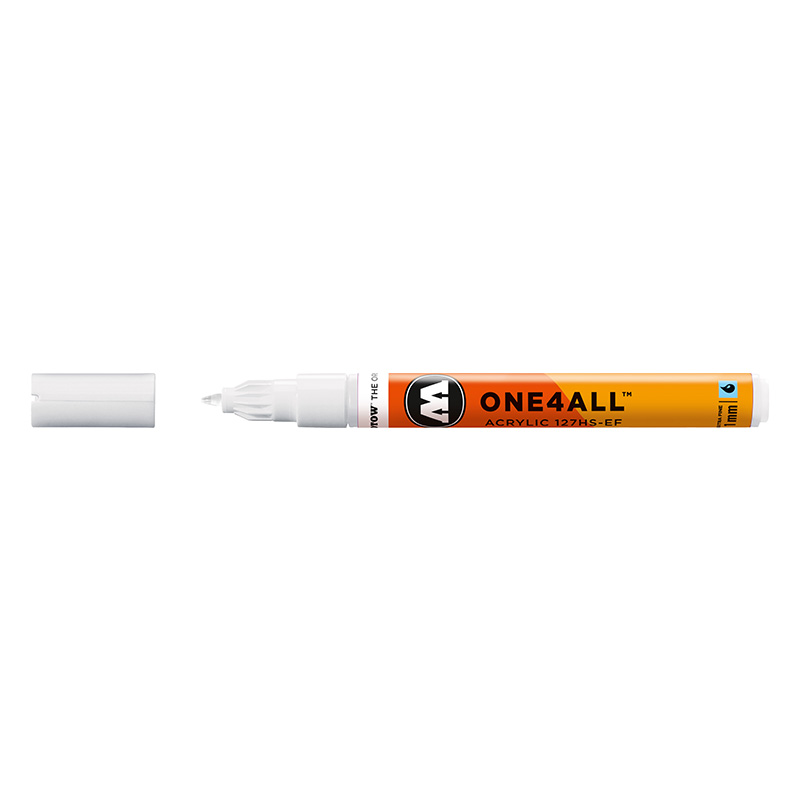 Molotow : One4All : 127HS-EF : Acrylic Marker : 1mm : Signal Black