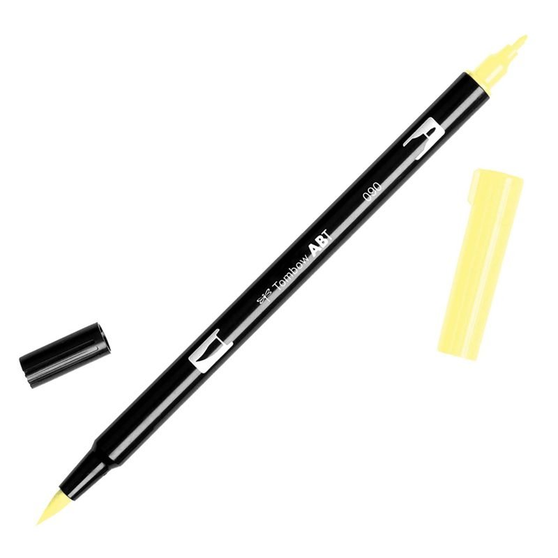Tombow ABT Dual Brush Pen Lemon Cream 090