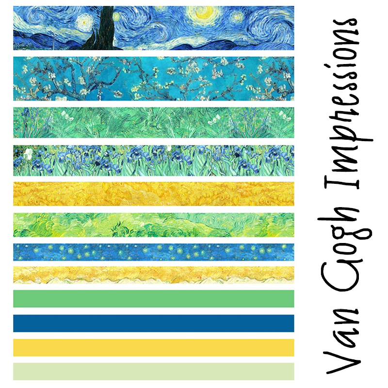 Van Gogh Washi Tapes