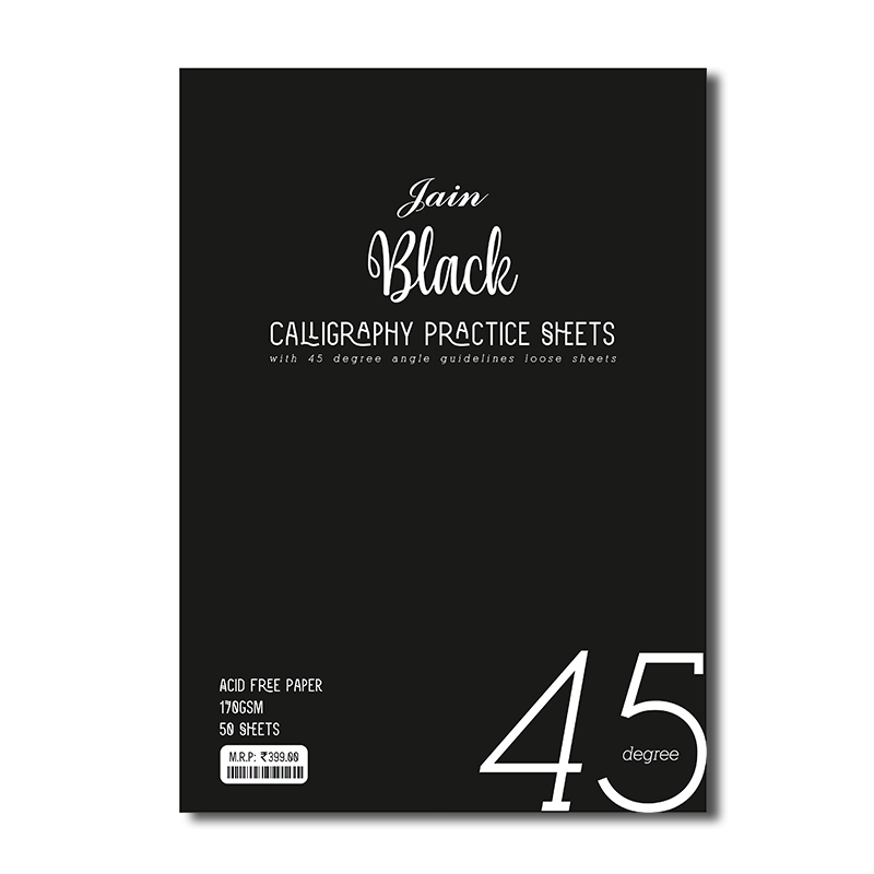 Jain-Black-Calligraphy-45-Degree