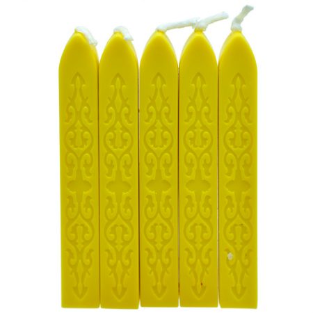 Seal-Wax-Candle-Classic Yellow
