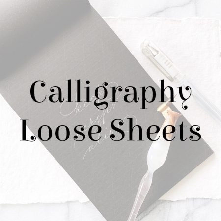 Calligraphy Loose Sheets