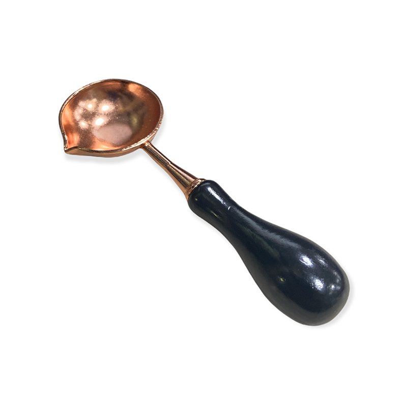 Wax Seal Melting Spoon - Black