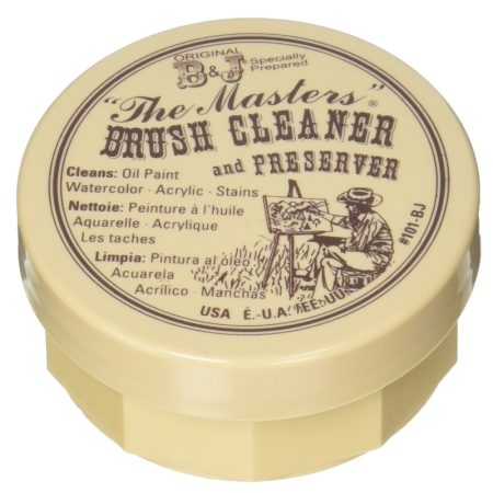 The Masters Brush Cleaner 2.5 oz Jar 101-BJ