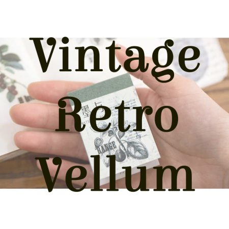 Vintage Retro Vellum