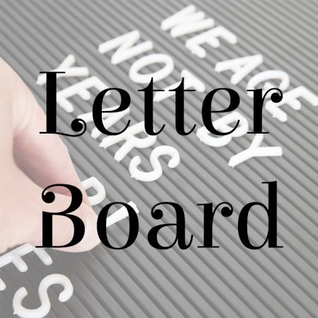 Letter Board