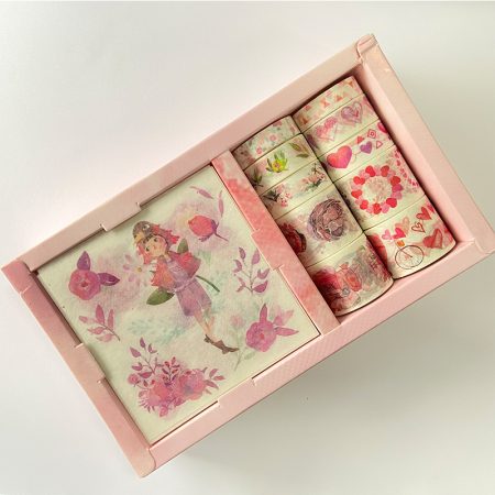 Washi Tape with 10x10 Papers Pack no 3