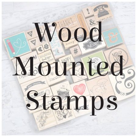 Wood Mounted Stamps
