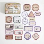 Journal Vintage Decoration Sticker Libary Notes