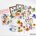MO Card Journal Vellum Sticker Flowe House Story Series Journal MMK06E263