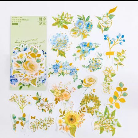 MO Card Journal Vellum Sticker Garden Poem Series MMK06E208