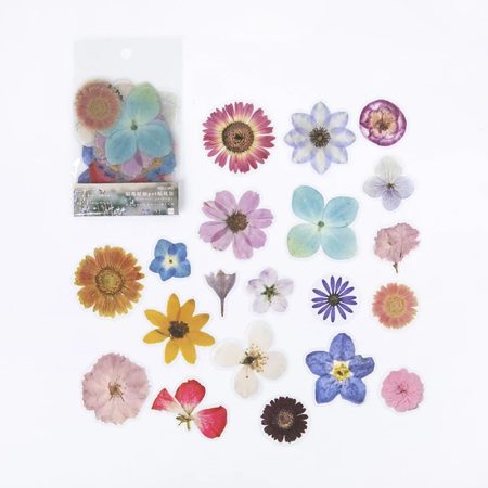 MO Card Journal Vellum Stickers The Rain of Flowers MMK06D021