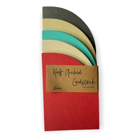 Half Arched Cardstock Assorted Pack