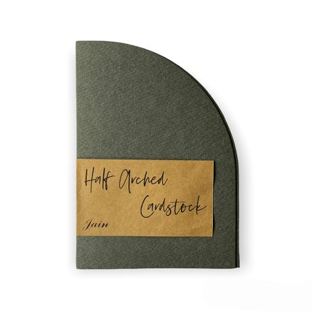 Half Arched Cardstock Grey