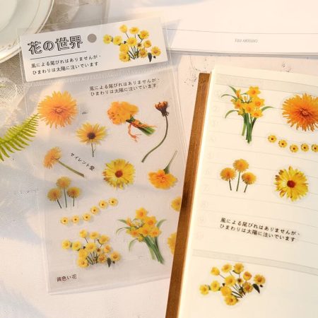Journal Sticker Flower T0009