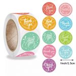 Thank you Sticker Roll (CDA192) Design 53
