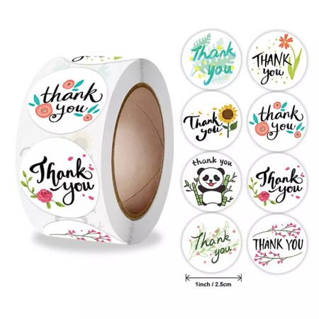 Thank you Sticker Roll (CDA318) Design 55