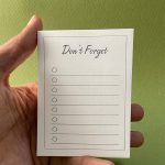 Memo Notes Dont Forget A7