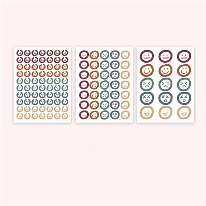 Journal Mini Deco Sticker Summer Mood Series (XC-E04) - Anandha