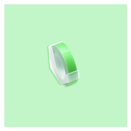 Motex Embossing Tape Fluoro Green