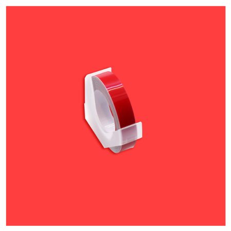 Motex Embossing Tape Red