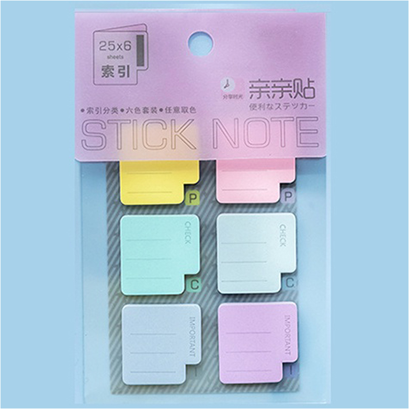 Post It Flags Set of 6 (9923- Pink)