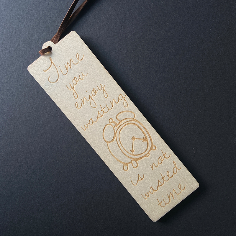 Wooden Bookmarks Time you Enjoy