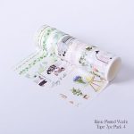 Basic Printed Washi Tape 7pc pack 4