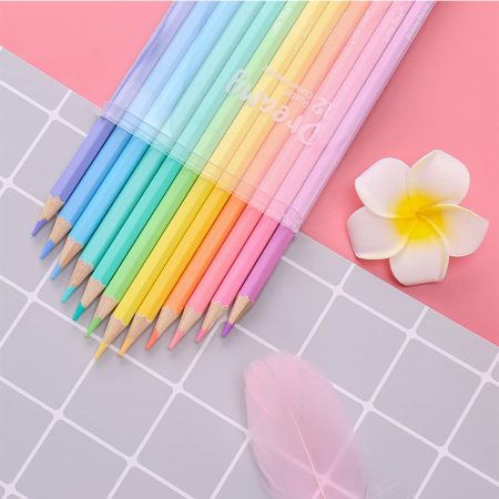 Dream Pastel Colour Pencil Set of 12 (QN511209-E)-2