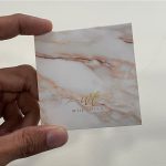 Marble Print Static Sticky Notes Brown 3x3 inch (YS-367)