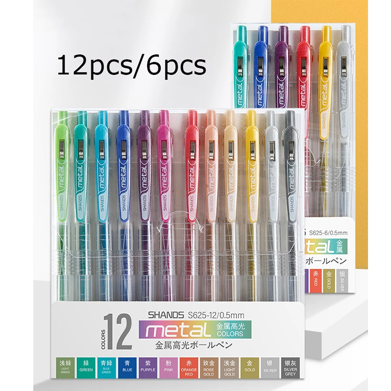 5 Colors/set Morandi Color Gel Pen Set 0.5mm Refill Smooth Ink Writing  Durable Signing Pen Vintage Macarons Pens Cute Stationery