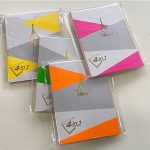Static Sticky Notes 4 Fluorescent Shade Pack 3x4 inch (YS-373)