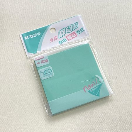 Static Sticky Notes Pastel Teal 3x3 inch (YS-348)