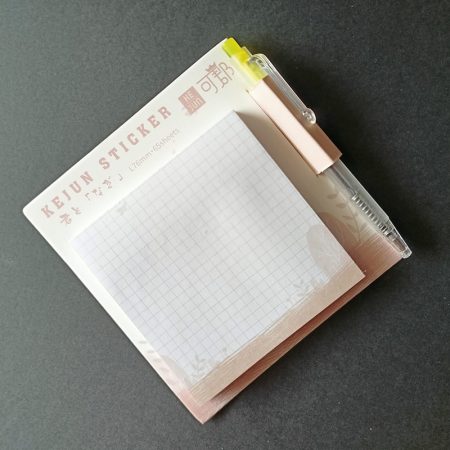 Stick Note With Pen Square Ruled (KJ-12-005)