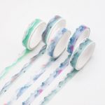 Basic Printed Washi Tape Series 5pc Pack 81