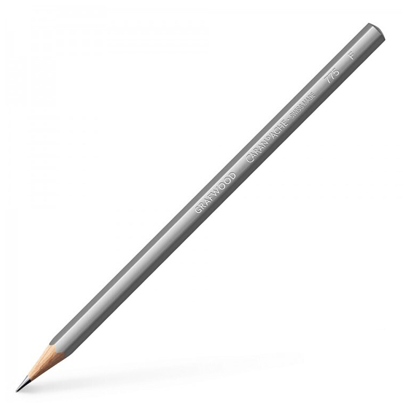 Caran Dache Grafwood Graphite Pencils F (775- F)