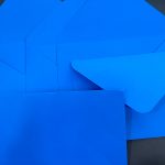 Colour Envelope Blue 180gsm 9x6