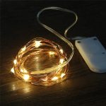 Fairy Light Coin Battery 3mts Warm Light