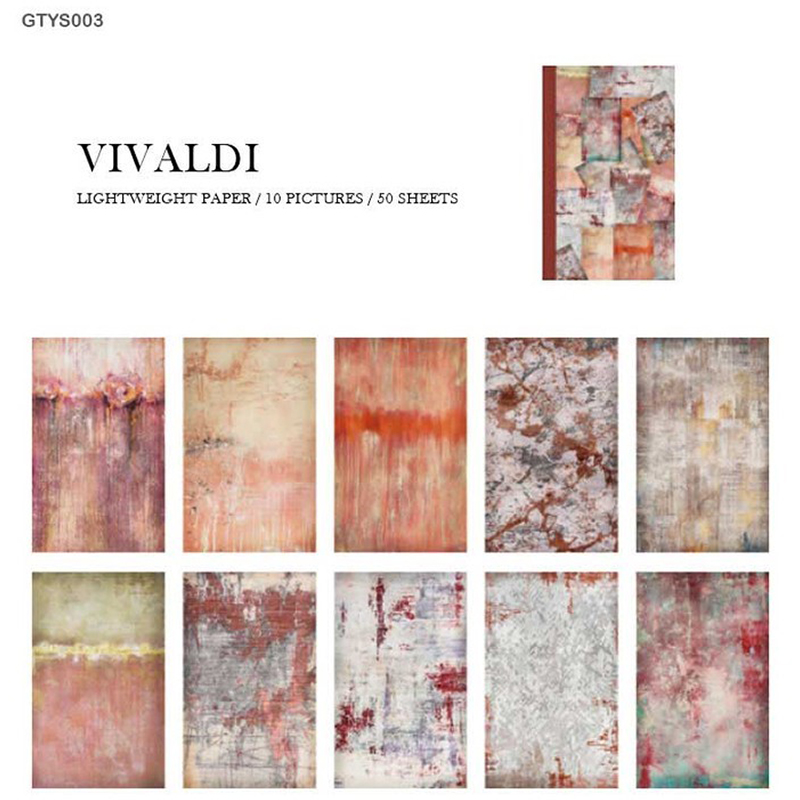 Journal Paper Cutout Vivaldi HGD-GTYS003