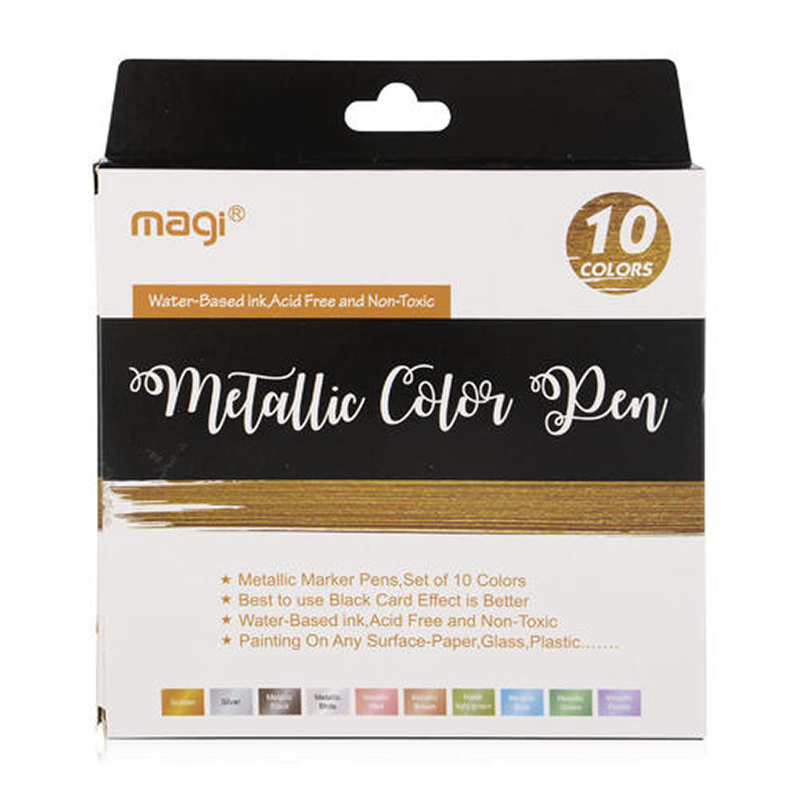 Magi Metallic Colour Brush Pen Set of 12