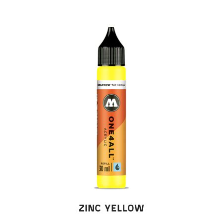 Molotow One4All Refill Ink Zinc Yellow 30ml
