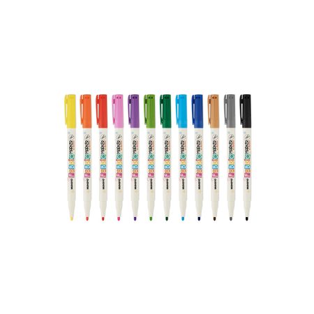 Acrylic Paint Pens Assorted Markers Set 0.4mm Extra , Glass, Mugs,  Porcelain, Wood, Metal, Fabric, Canvas, DIY Projects, Detailing 48 colors -  Walmart.com